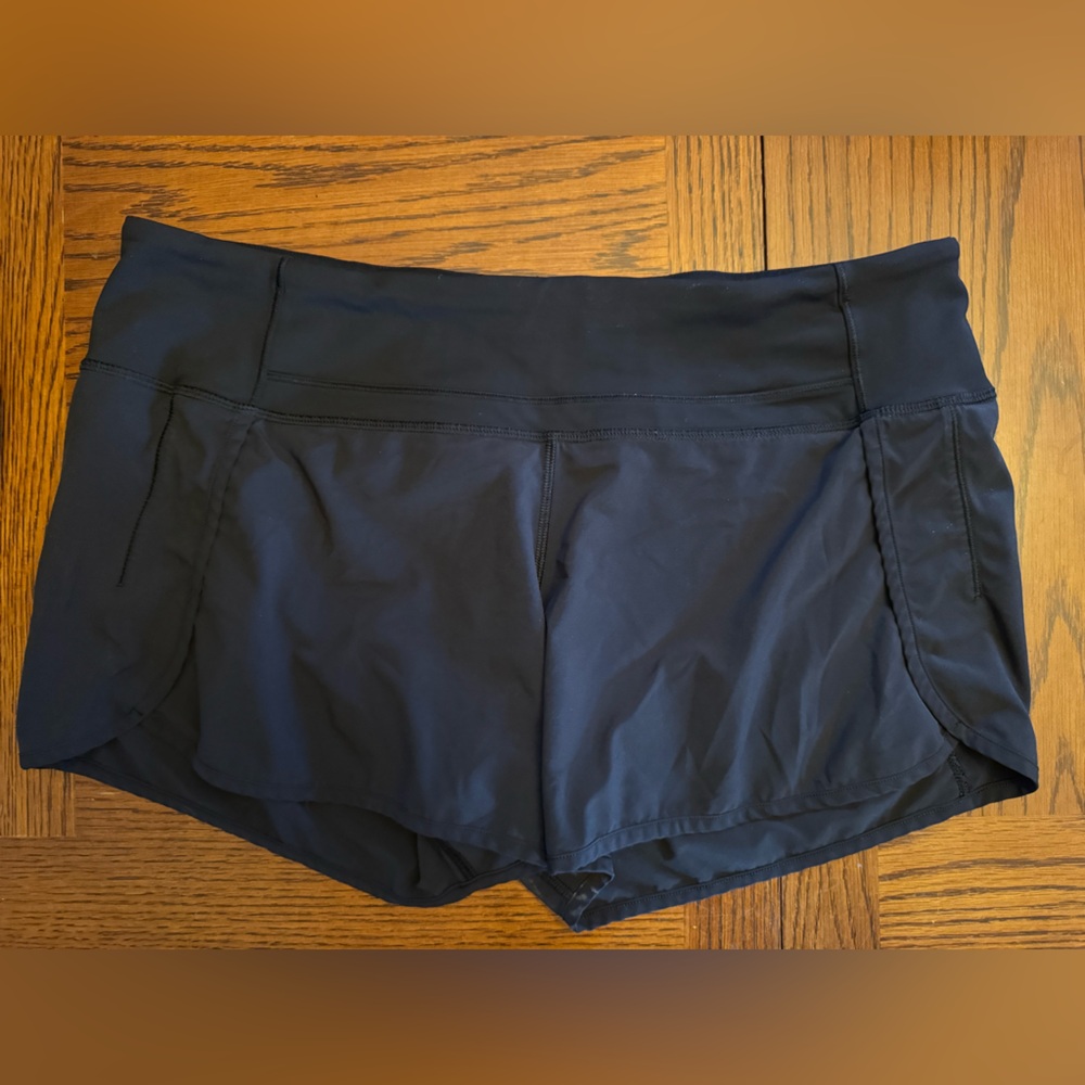 Lululemon Black Running Shorts